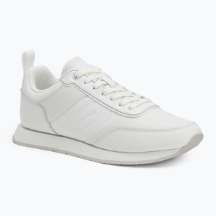 Încălțăminte pentru bărbați Calvin Klein HM0HM01897 Low Prof Runn Laceup Tape Triple Bright White