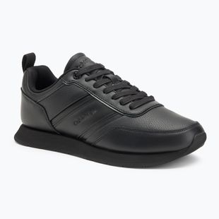 Încălțăminte pentru bărbați Calvin Klein HM0HM01897 Low Prof Runn Laceup Tape Triple Black