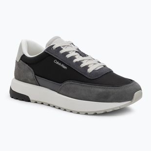 Încălțăminte pentru bărbați Calvin Klein HM0HM01714 Low Top Lace Up Repreve Mix Formal Gray/Eggshell/Creamy White