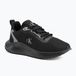 Încălțăminte pentru femei Calvin Klein YW0YW01851 Eva Runner L-Up Mix Mesh Logo Ck black/mockingbird