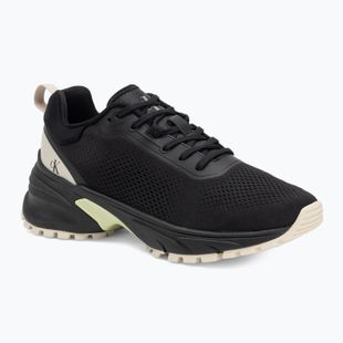 Încălțăminte pentru femei Calvin Klein YW0YW01856 Hike Runner Mg Tech Knit black/pistachio/white jade