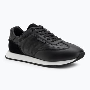 Încălțăminte pentru bărbați Calvin Klein HM0HM01871 Low Prof Runn Laceup Perf Lth Black/Bright White