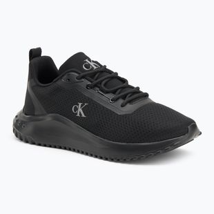 Încălțăminte pentru bărbați Calvin Klein YM0YM01285 Hike Runner Mix Mesh Triple Black