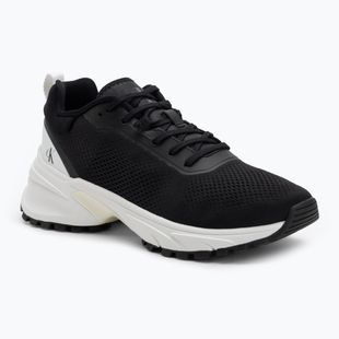 Încălțăminte pentru bărbați Calvin Klein YM0YM01284 Hike Runner Tech Knit Black/Bright White