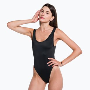 Costum de baie Calvin Klein Scoop Back One Piece pentru femei, negru