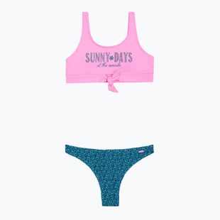 Costum de baie din două piese pentru copii Protest Prtnaomo taffy pink