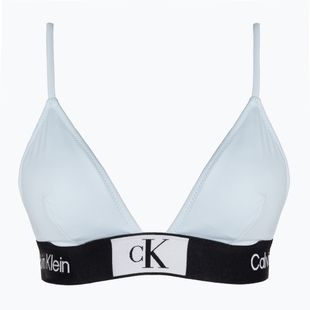 Costum de baie Calvin Klein Triangle-Rp albastru top albastru