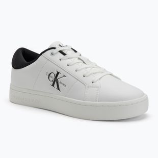Încălțăminte pentru femei Calvin Klein YW0YW01444 Classic Cupsole Lowlaceup Lth Wn bright white/black