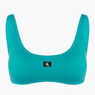 Partea de sus a costumului de baie Calvin Klein Bralette-RP blue ocean