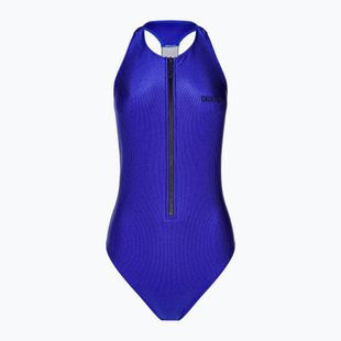 Costum de baie dintr-o bucată pentru femei Calvin Klein Racerback One Piece midnight lagoon