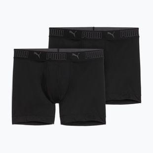 Boxeri pentru bărbați PUMA Sport Microfiber 2 perechi black