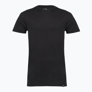 Tricou pentru bărbați PUMA Basic Crew 2 pack black