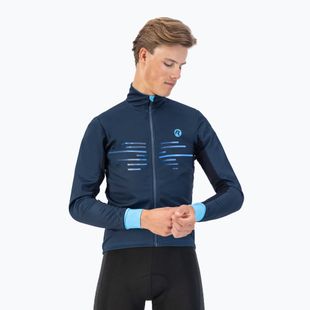 Geacă de ciclism pentru bărbați Rogelli Radius Winter Jacket blue