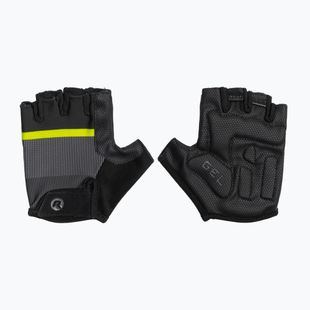 Mănuși de ciclism pentru bărbați Rogelli Hero II black/fluor/grey