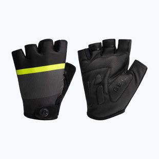 Mănuși de ciclism pentru bărbați Rogelli Hero II black/fluor/grey