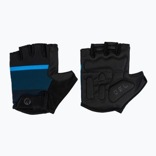 Mănuși de ciclism pentru bărbați Rogelli Hero II black/blue