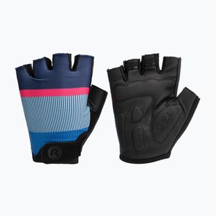Rogelli Impress II mănuși de ciclism pentru femei albastru/roz/negru
