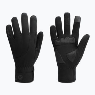 Mănuși de ciclism pentru copii Rogelli Core II Winter Windproof W black