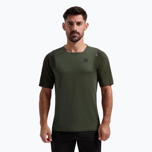 Tricou de ciclism pentru bărbați Rogelli Advntr Distance green/black