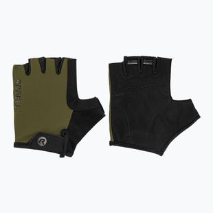 Mănuși de ciclism pentru bărbați Rogelli Core army green