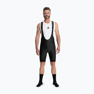 Pantaloni scurți de ciclism pentru bărbați Rogelli Fast Bib Short black