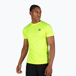 Tricou de antrenament pentru bărbați Gorilla Wear Washington yellow