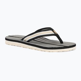 Papuci pentru femei  Tommy Hilfiger Im Th Print Beach Sandal black/ecru