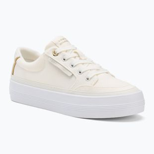 Încălțăminte pentru femei Tommy Hilfiger Essential Vulc Textile YBL ecru