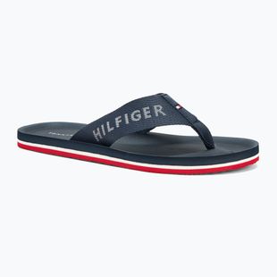 Papuci pentru bărbați Tommy Hilfiger Comfort Beach Sandal military denim