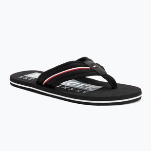 Papuci pentru bărbați Tommy Hilfiger Corporate Beach Sandal black