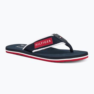 Papuci pentru bărbați Tommy Hilfiger Patch Beach Sandal desert sky