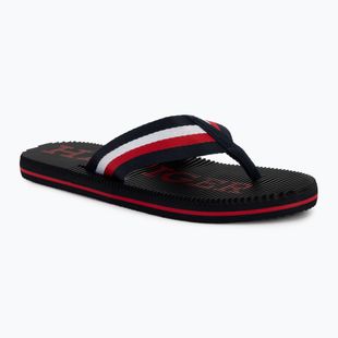 Papuci pentru bărbați Tommy Hilfiger Massage Beach Sandal desert sky