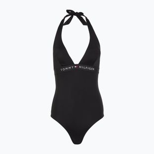 Costum de baie Tommy Hilfiger Halter One Piece black