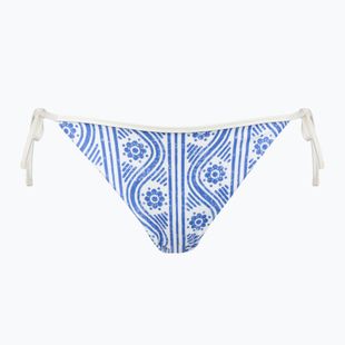 Partea de jos a costumului de baie Tommy Hilfiger Cheeky String Side Tie Print floral stripe blue spell