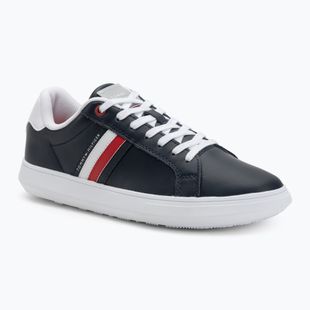 Încălțăminte pentru bărbați Tommy Hilfiger Essential Leather Cupsole desert sky