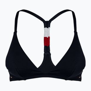 Partea de sus a costumului de baie Tommy Hilfiger Racerback Triangle Rp desert sky