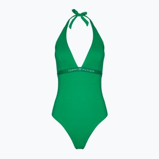 Costum de baie dintr-un element pentru femei Tommy Hilfiger Halter One Piece Rp olympic green