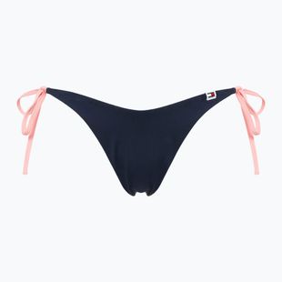 Partea de jos a costumului de baie Tommy Jeans String Side Tie dark night navy