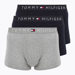 Boxeri Tommy Hilfiger UM0UM03181 Trunk 3 perechi desert sky/grey heather/desert sky