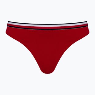 Partea de jos a costumului de baie Tommy Hilfiger Cheeky High Leg Bikini primary red