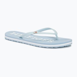 Papuci pentru feme Tommy Hilfiger Strap Beach Sandal breezy blue