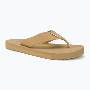 Șlapi pentru bărbați Tommy Jeans Elevated Flip Flop tawny sand