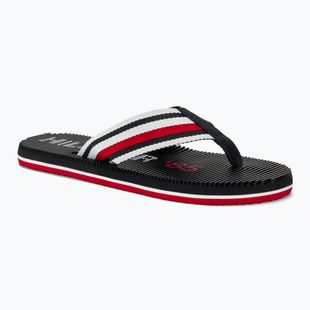 Papuci pentru bărbați Tommy Hilfiger Massage Footbed Oly Beach Sandal desert sky