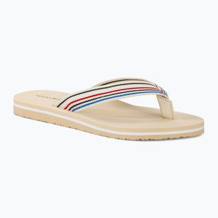Papuci pentru femei Tommy Hilfiger Stripes Beach Sandal calico