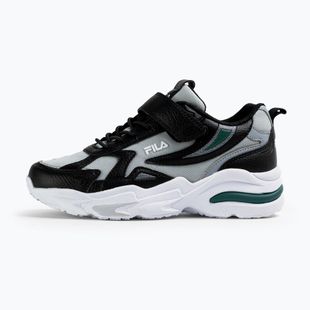Încălțăminte pentru copii FILA Madrun Velcro black/posy green