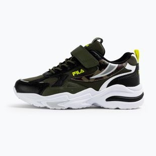 Încălțăminte pentru copii FILA Madrun Velcro olive night
