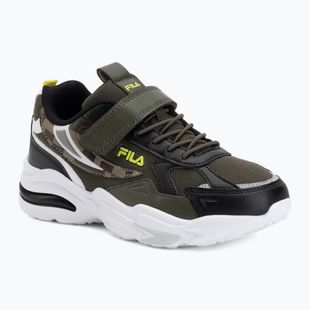 Încălțăminte pentru copii FILA Madrun Velcro olive night
