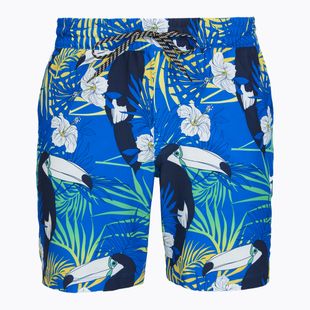 Pantaloni scurți de baie pentru bărbați Hurley Cuba Volley Swim Short Blue