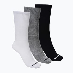 Șosete SKECHERS Non Tery Crew Arch Support 3 pack white/black