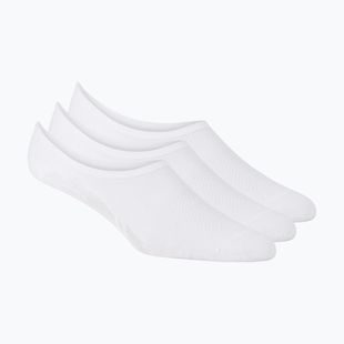 Șosete pentru femei SKECHERS Non Terry No Show Liner 3 pary white traditional